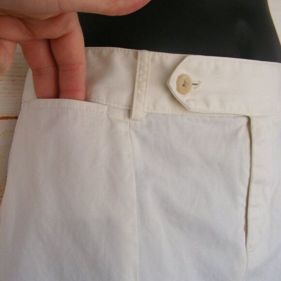 RALPH LAUREN Skirt, Girls 7/25.5" Waist, Mermaid, Off-White, Cotton, Tiny Pocket - Picture 4 of 11